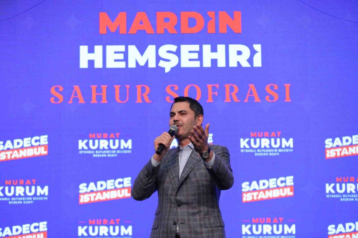 İBB Başkan Adayı Kurum: “Mardin inancın, hoşgörünün, kardeşliğin ve medeniyetlerin şehridir”