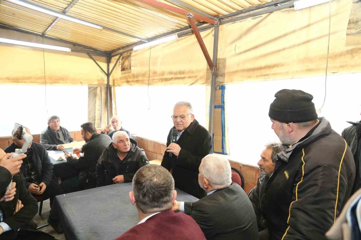 Büyükkılılç; Nakliyeciler Sitesi esnafına yeni projesi "lojistik merkezini" anlattı