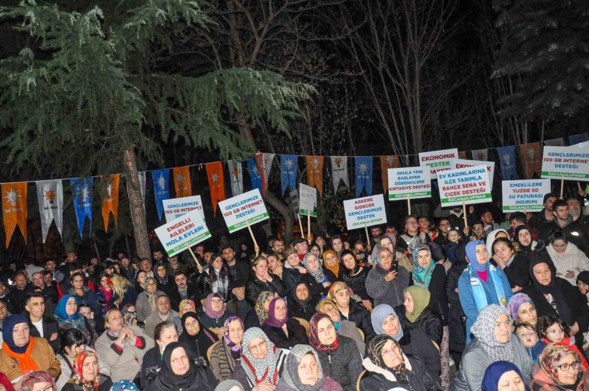 Ulupınar’ın mahalle toplantısı mitinge dönüştü