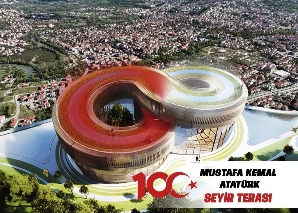 Aladağ’ın muhteşem manzarası seyir terasından izlenebilecek