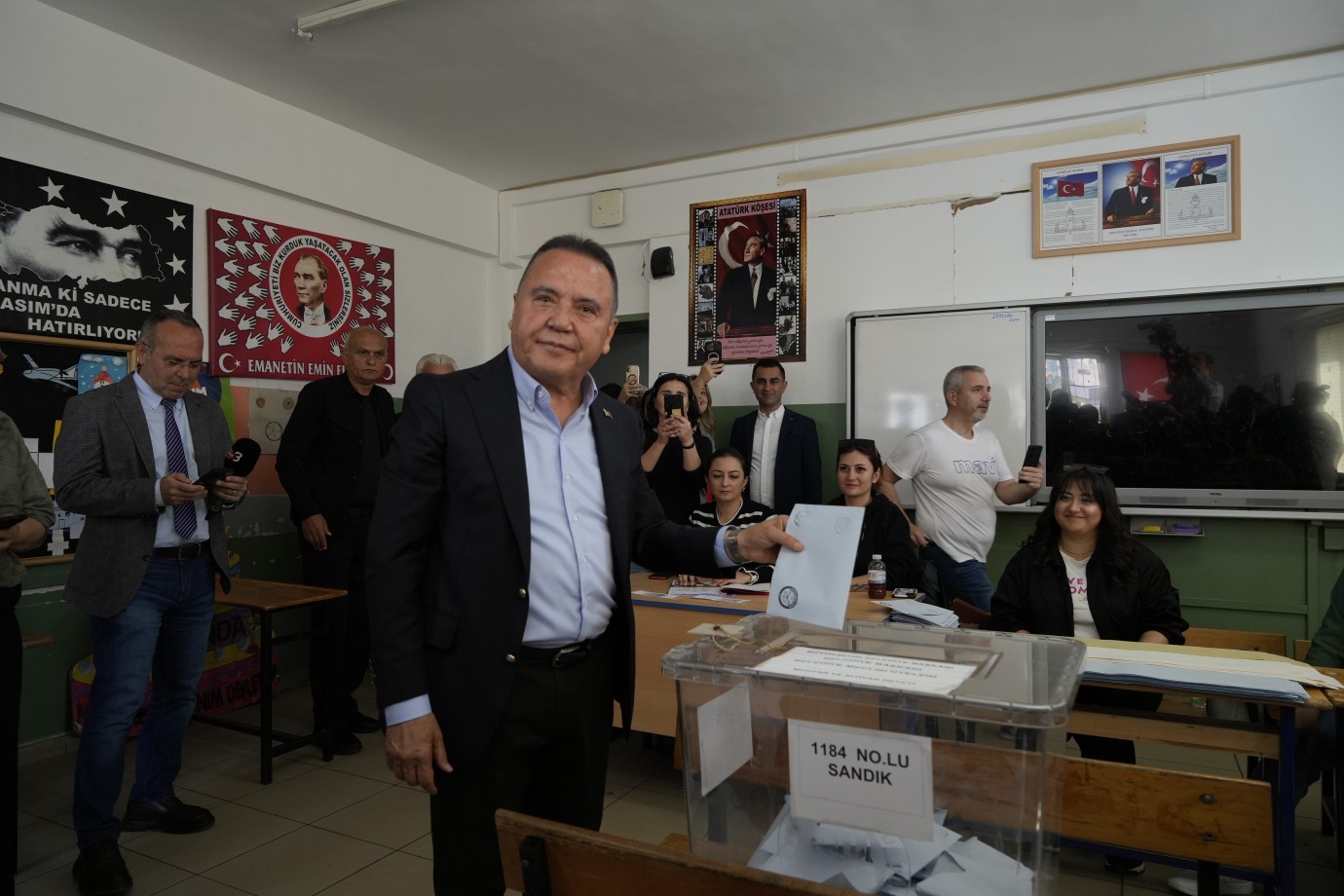 Oy kullandığı sandıktan 113 oy aldı