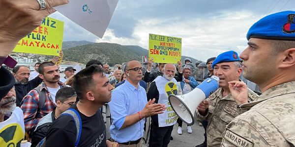 Çevrecilere jandarma duvarı