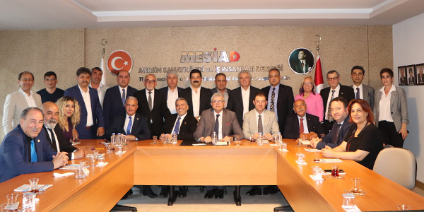 MHP Mersin milletvekili adayları MESİAD’ı ziyaret etti