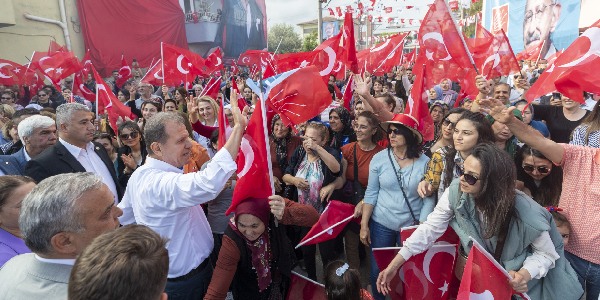 Seçer, Çavuşlu mitingi’ne katıldı
