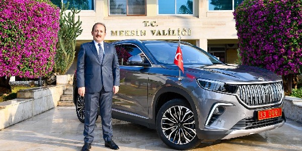 Mersin Valisi Pehlivan'ın makam aracı Togg oldu