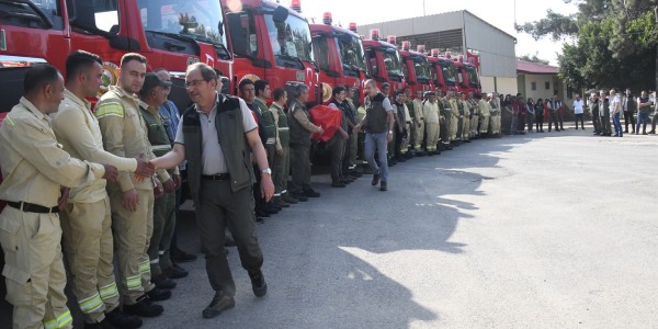 Yangınla mücadele gücü arttı