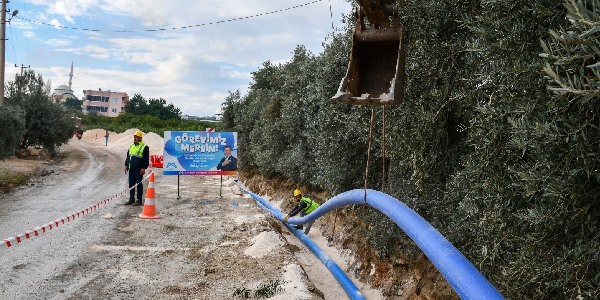 İçme suyu hatları yenileniyor