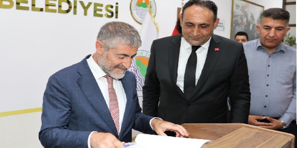 Başkan Yılmaz, Bakan Nebati’yi ağırladı