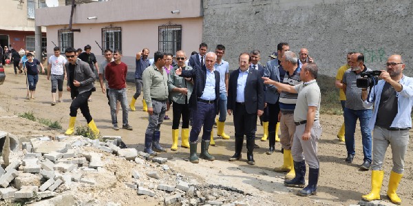 Akdeniz Belediyesi vatandaşın yardımına koştu