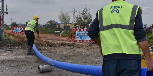MESKİ, yüksek mahallesi’ni kaliteli suya kavuşturdu