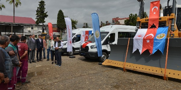 Mersin Orman Bölge Müdürlüğüne araç desteği