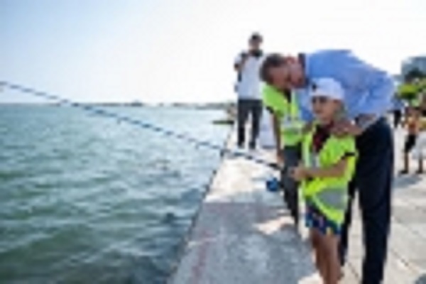 Mersin'de 'Ba'balık balık tutma yarışması' gerçekleştirildi