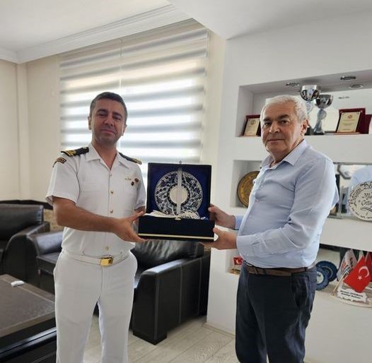 Bot Komutanı Çalık, Bozyazı'ya Veda Ediyor