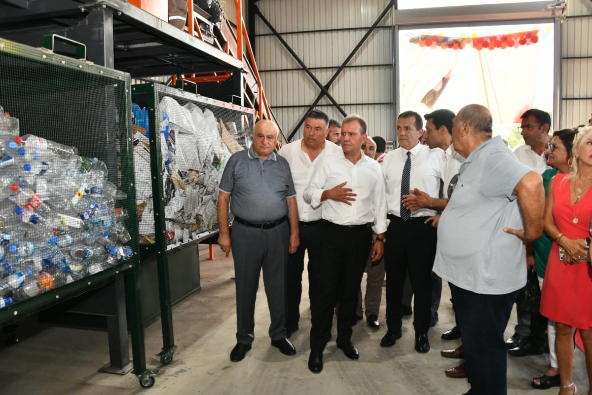 YENİŞEHİR'DE ATIK AYRIŞTIRMA TESİSİ AÇILDI, ÇEVRECİ HALK KART PROJESİ BAŞLADI  