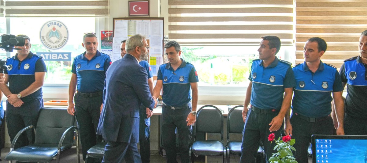 BAŞKAN BOZDOĞAN ZABITA HAFTASI’NI KUTLADI