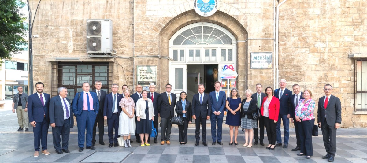 AB TÜRKİYE DELEGASYONU HEYETİ MERSİN’DE