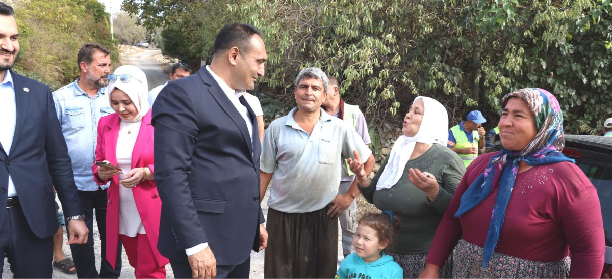 KAŞLI VE RESUL MAHALLELERİNDE BAŞKAN YILMAZ’A SEVGİ SELİ