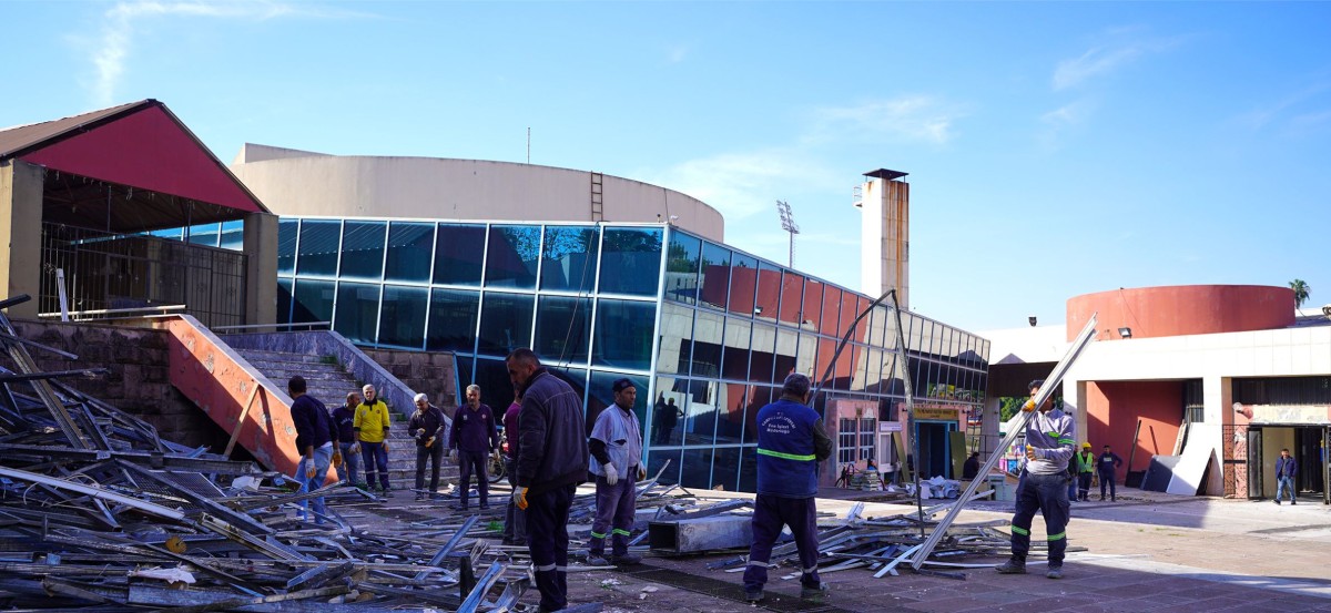 75. YIL KÜLTÜR MERKEZİ'NİN TADİLAT ÇALIŞMALARI BAŞLADI