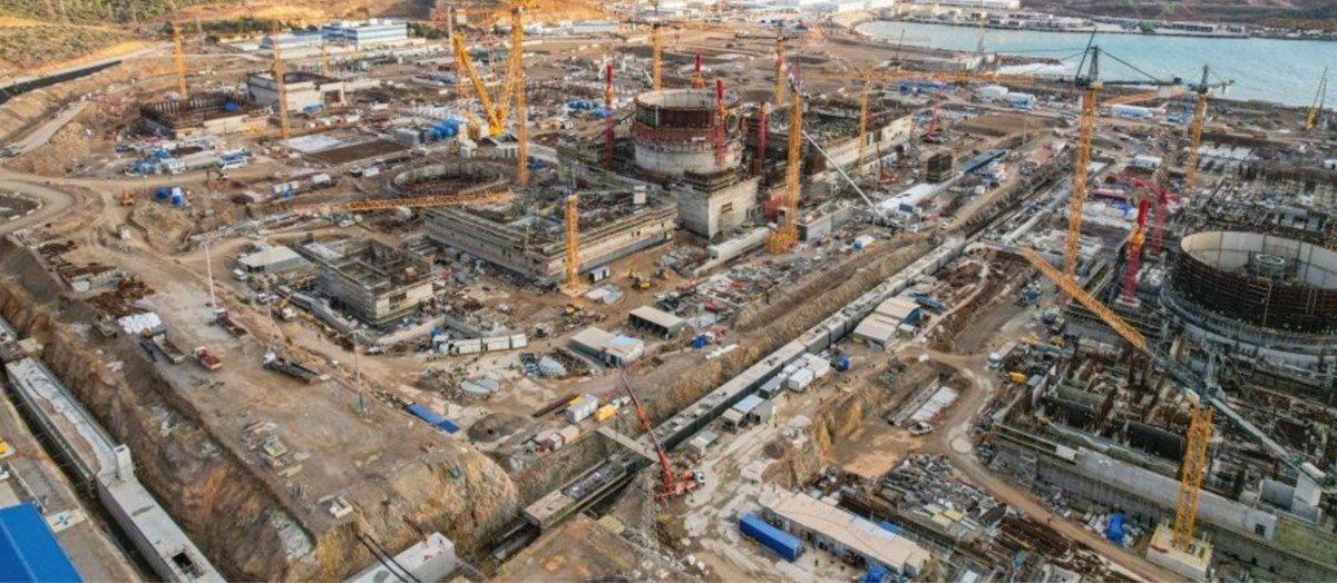 AKKUYU’DA 4 REAKTÖRÜN İNŞASI DEVAM EDİYOR
