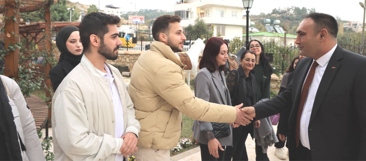 BAŞKAN YILMAZ, ÖĞRENCİLERE TOROSLAR’I ANLATTI
