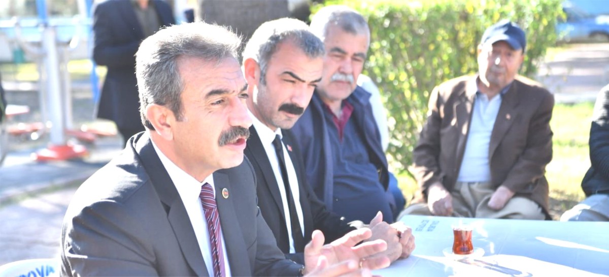 BAŞKAN ÇETİN, YÜZÜNCÜYIL’DA VATANDAŞLARLA BULUŞTU