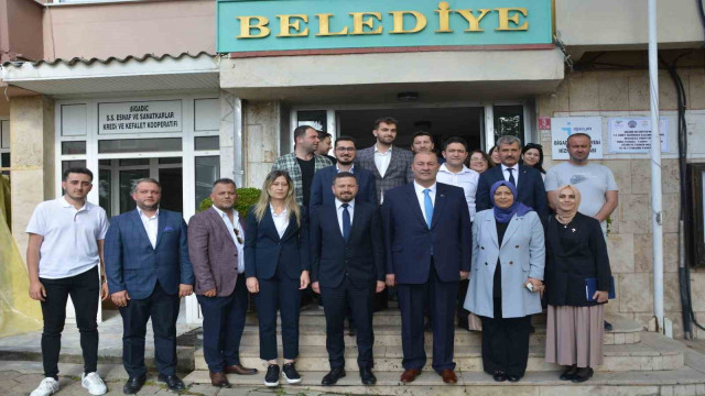 AK Parti İl Başkanı Aydemir’den Başkan Göksel’e ziyaret