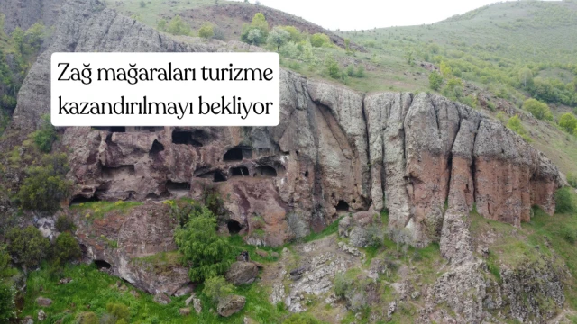 Binlerce yıllık tarihi olan 5 katlı Zağ mağaraları turizme kazandırılmayı bekliyor