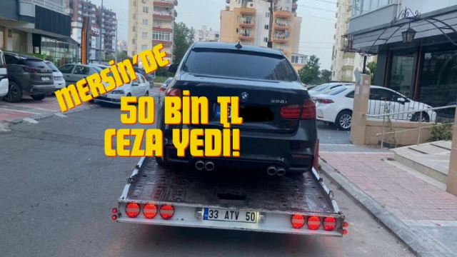 Bir drift attı, 50 bin TL ceza yedi