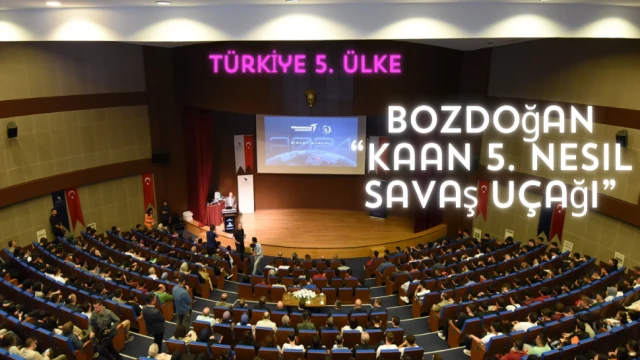 Bozdoğan “Kaan 5. Nesil savaş uçağı”