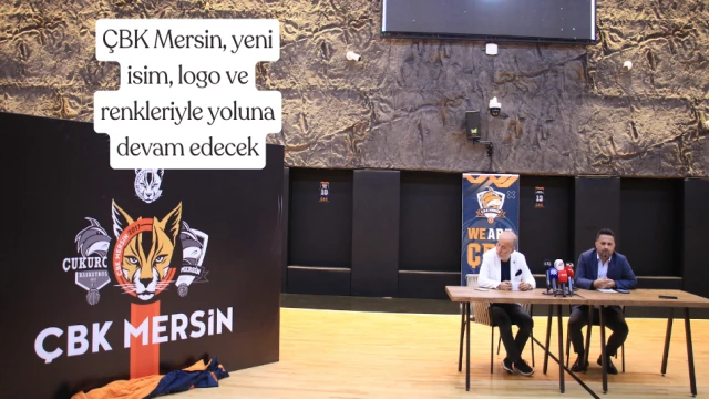 ÇBK Mersin, yeni isim, logo ve renkleriyle yoluna devam edecek