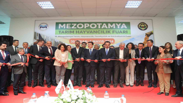 Diyarbakır’da 15. Mezopotamya Tarım ve Hayvancılık Fuarı başladı