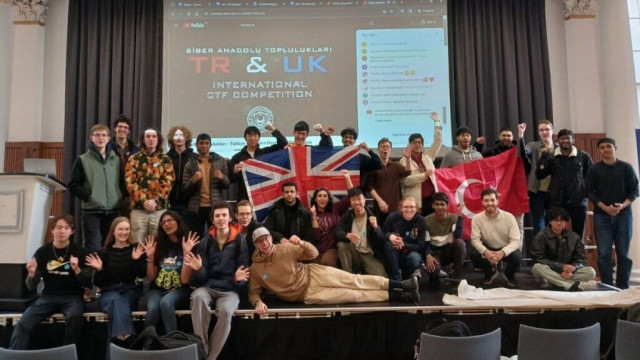DPÜ öğrencilerinden TR&amp;UK Uluslararası CTF Yarışması’nda tarihi başarı