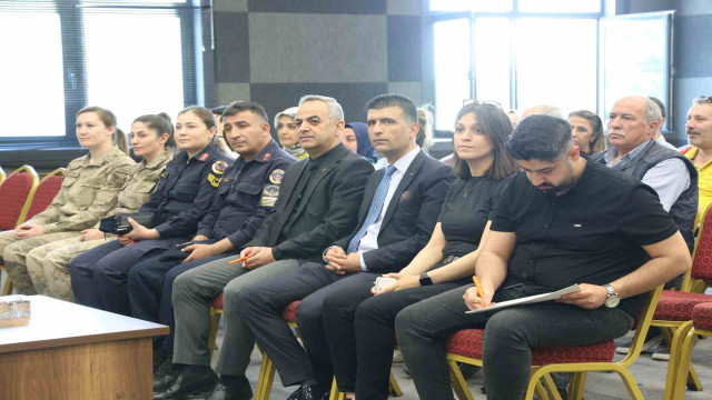 Elazığ’da ‘kadına yönelik şiddetle mücadele’ semineri verildi