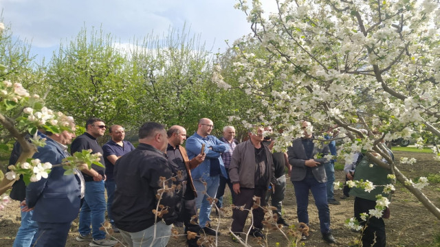 Erzincan’da uygulamalı “Meyve Ağacı Budama” kursu verildi