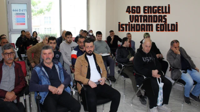 ESBİM ile 460 engelli vatandaş istihdam edildi