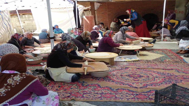 Hisarcık’ta Seydi Resul Türbesi için geleneksel gözleme hayrı