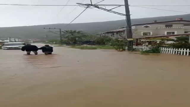 Kapıdağ’da su baskınları