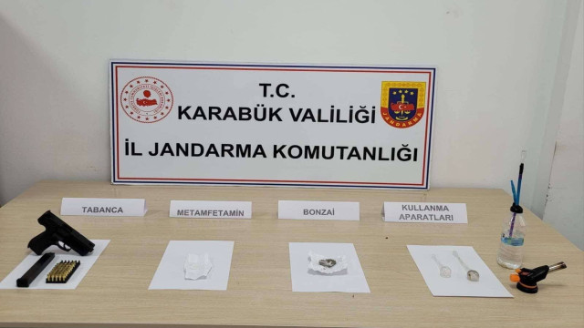 Karabük’te uyuşturucu operasyonu: 1 gözaltı