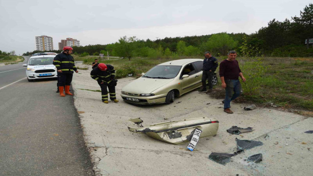 Kastamonu’da trafik kazası: 1 yaralı