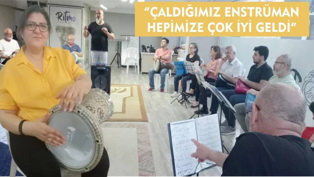 “MÜZİKLE HAYATIN RİTMİNİ YAKALADIM”