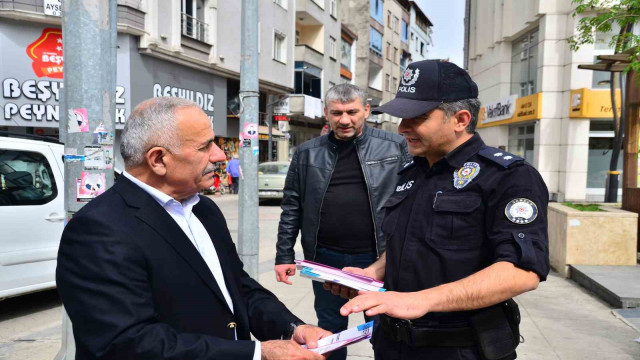 Terme’de dolandırıcılığa karşı vatandaşlar bilgilendirildi