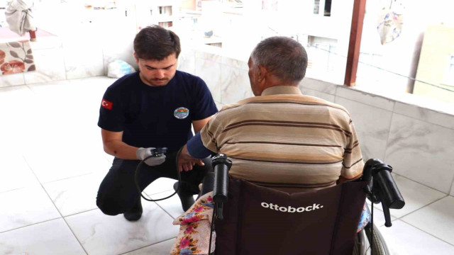 Toroslar Belediyesi, ’Evde Sağlık’ hizmeti ile vatandaşlara destek veriyor