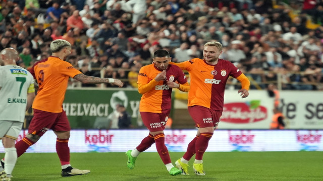 Trendyol Süper Lig: Alanyaspor: 0 - Galatasaray: 4 (Maç sonucu)