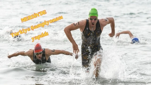 Türkiye Triatlon Elitler Türkiye Şampiyonası Sprint Mesafe Yarışı yapıldı