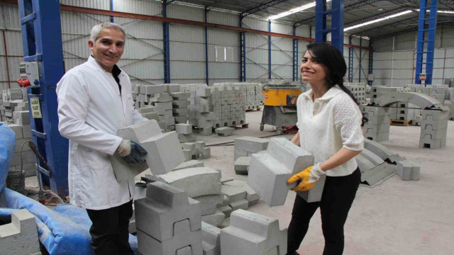 Askerler test etti, ‘lego beton’ uçaksavar mermisini durdurdu