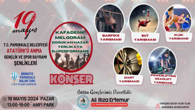 Başkan Ertemur gençleri 19 Mayıs şenliğine davet etti