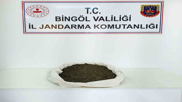 Bingöl’de 3 kilo 650 gram uyuşturucu madde ele geçirildi