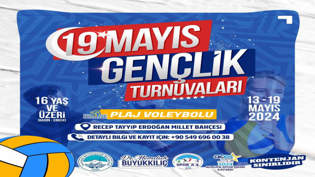 Büyükşehir’den 19 Mayıs’a özel ”plaj voleybolu” turnuvası