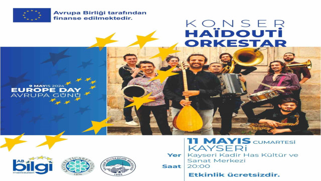 Büyükşehir’den Avrupa Günü’nde “Haidouti Orkestar” Konseri