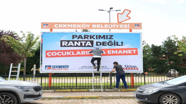 Çekmeköy’ün çocukları park mücadelesini kazandı